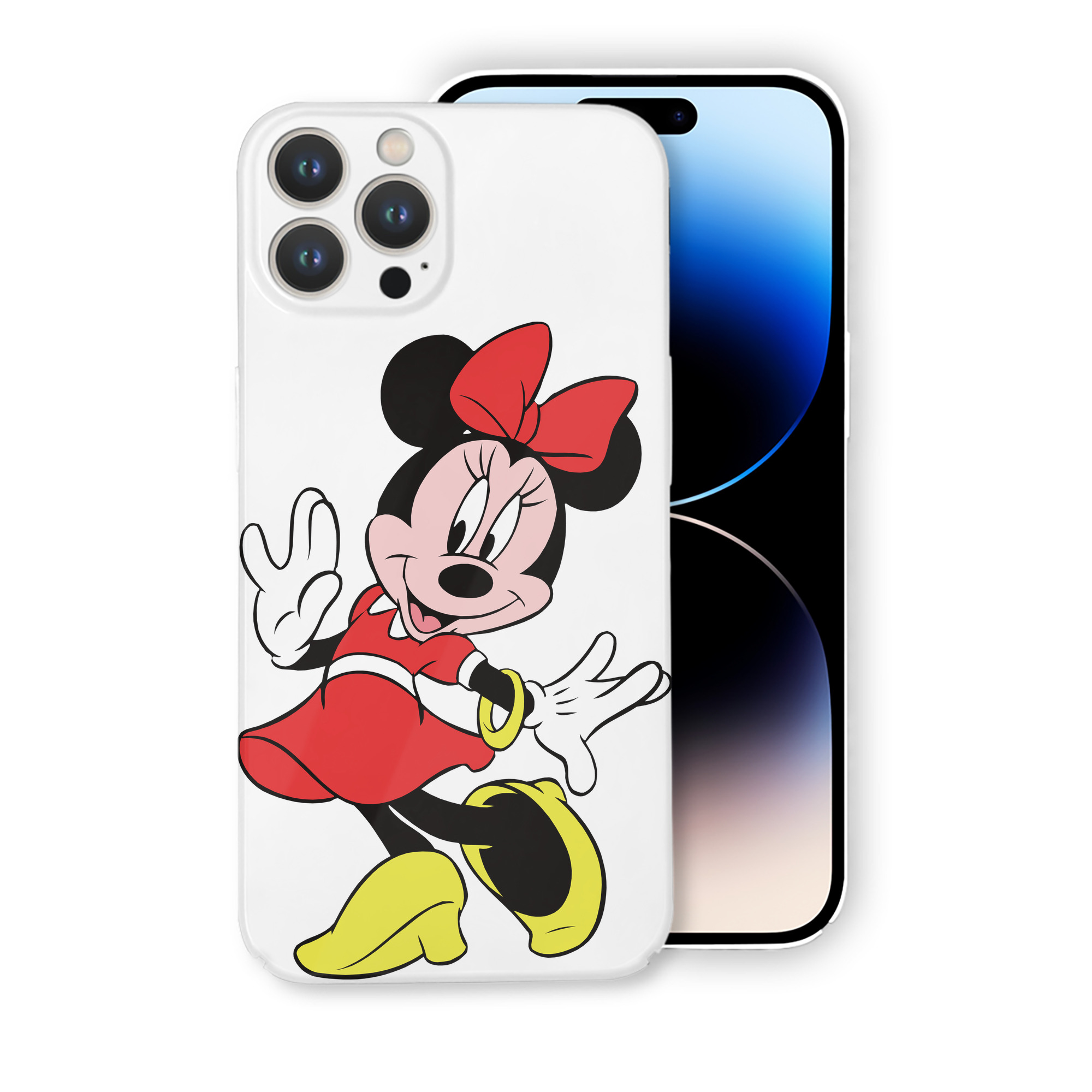 （画像用） ミッキーマウス Mickey Mouse 【iPhone 14シリーズ対応】ハードケース